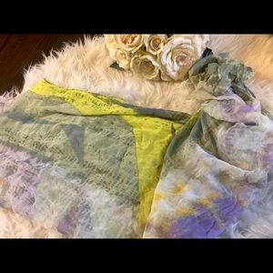 Cynthia Rowley Watercolor Scarf